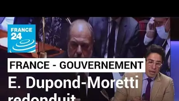 Gouvernement d'Elisabeth Borne : Eric Dupond-Moretti reconduit au ministère de la Justice