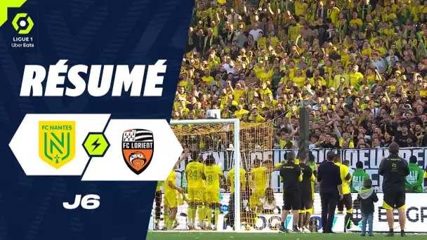 FC NANTES - FC LORIENT (5 - 3) - Résumé - (FCN - FCL) / 2023-2024