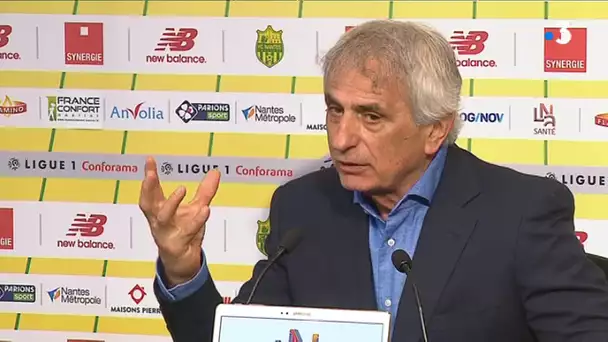 Le FC Nantes en finale de la Coupe de France 2019 : coach Vahid 'garde espoir'