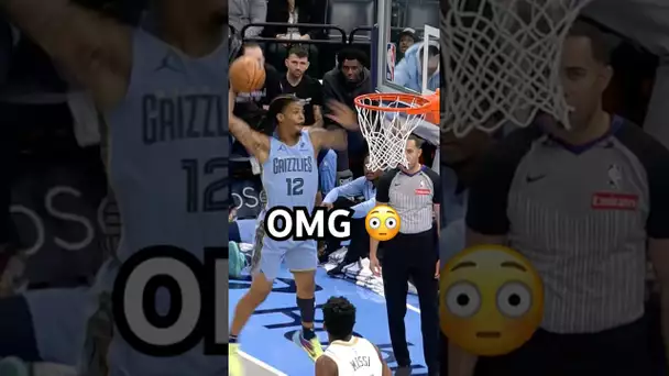 Ja Morant GETS UP for the Alley-oop Slam! 😤🏆|#Shorts