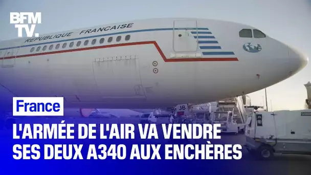 L'armée de l'air va vendre ses deux A340 aux enchères