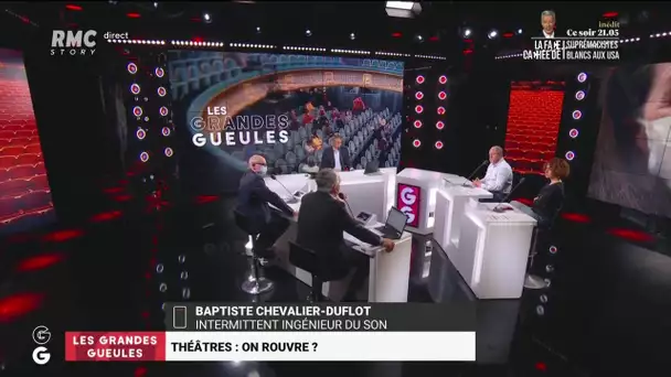 Baptiste, intermittent du spectacle : "Je vis des allocations chômage avec 1500 € par mois !"