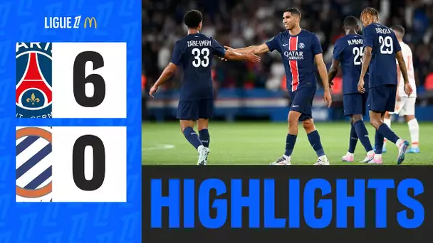 PARIS SAINT-GERMAIN - MONTPELLIER HÉRAULT SC (6-0) - 2ème journée - Ligue 1 McDonald's 24/25