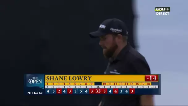 Shane Lowry enfonce le clou et passe à -14