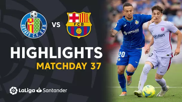 Resumen de Getafe CF vs FC Barcelona (0-0)