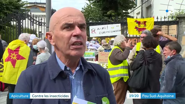 PAU/ Manif apiculteurs néonicotinoïdes