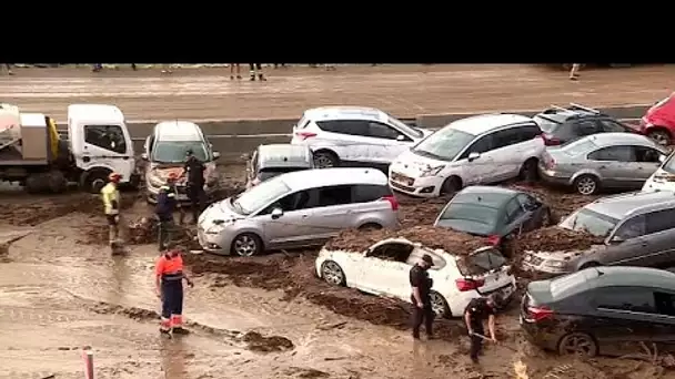 L'est de l'Espagne ravagé par des inondations