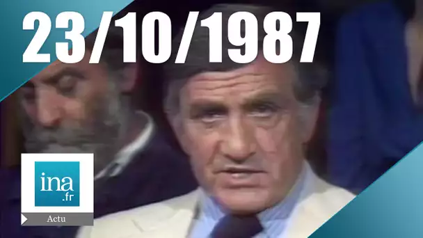 20h Antenne 2 du 23 octobre 1987 - Mort de Lino Ventura | Archive INA
