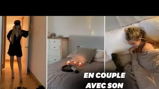 Lassée d'être confinée seule, elle se met en couple avec... son robot aspirateur