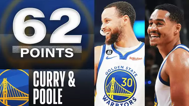 Stephen Curry (29) & Jordan Poole (33) Combine 62 Points In Warriors W! | March 24, 2023