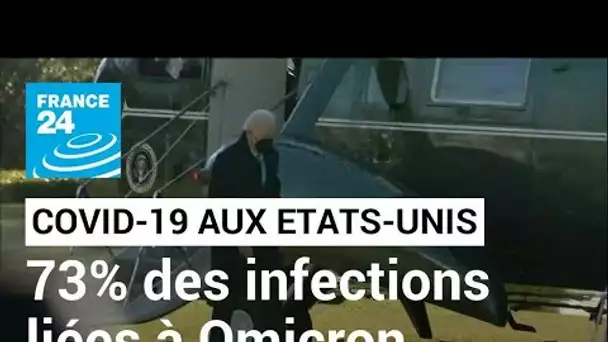 Le variant Omicron est largement dominant aux Etats-Unis, pas de confinement envisagé pour l'heure