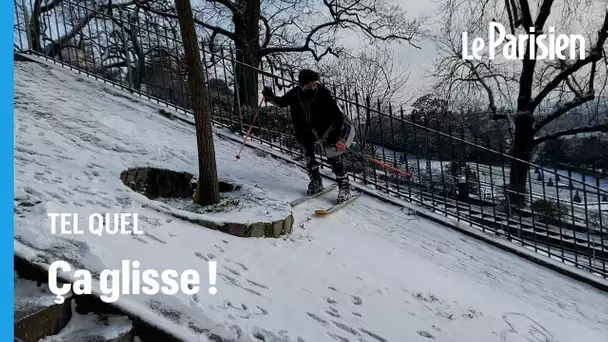 Neige et verglas : Paris patine un peu