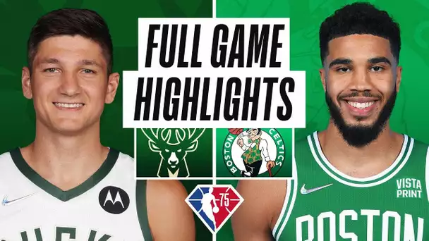 BUCKS at CELTICS | FULL GAME HIGHLIGHTS | November 12, 2021