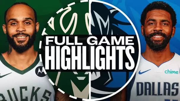 BUCKS at MAVERICKS | NBA PRESEASON FULL GAME HIGHLIGHTS | October 17, 2024