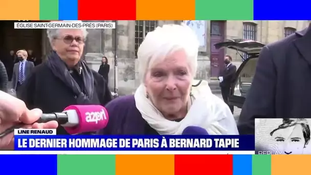 ✟  Bernard Tapie : Line Renaud bouleversée raconte les derniers mots qu'il lui a confiés