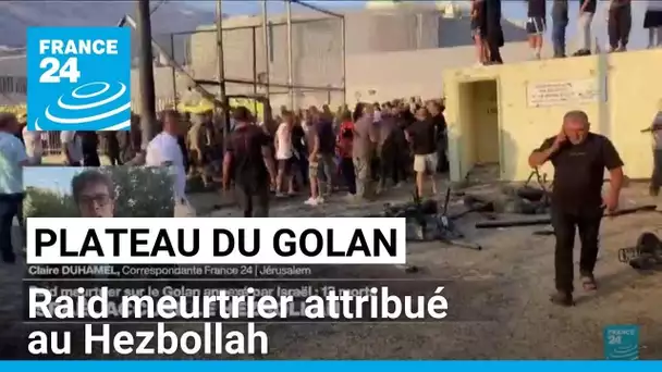 Raid meurtrier sur le Golan annexé par Israël, le Hezbollah paiera "le prix fort", affirme Netanyahu