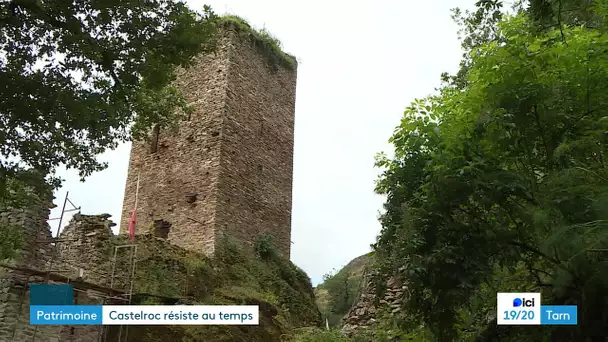 Pierre après pierre un château médiéval du Tarn retrouve sa silhouette