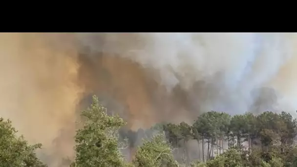 Gironde : un nouvel incendie se déclare près d'Arès, plus de 300 personnes évacuées