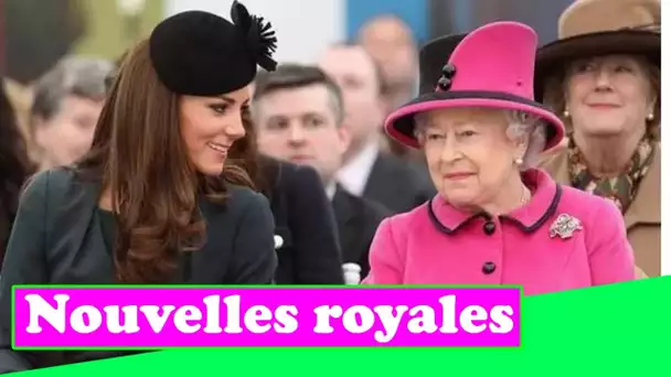 Un 40e très heureux ! » La reine rend un hommage touchant à Kate alors qu'elle partage de jolies ph