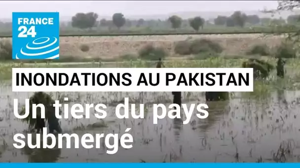 Inondations au Pakistan : un tiers du pays submergé et plus de 1 136 morts • FRANCE 24