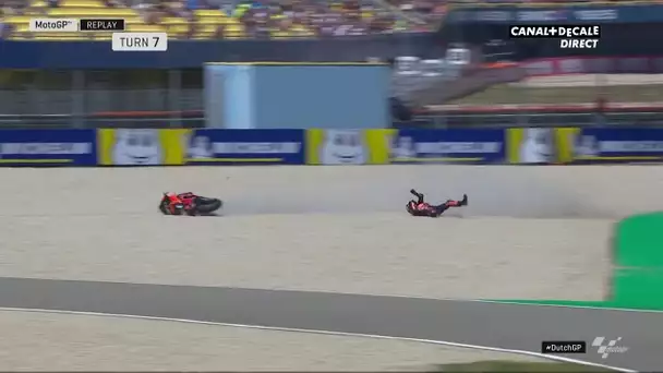 Zarco chute sur le même virage que Lorenzo