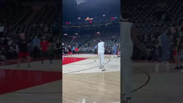 Pascal Siakam Shows Of His Juggling Skills ⚽