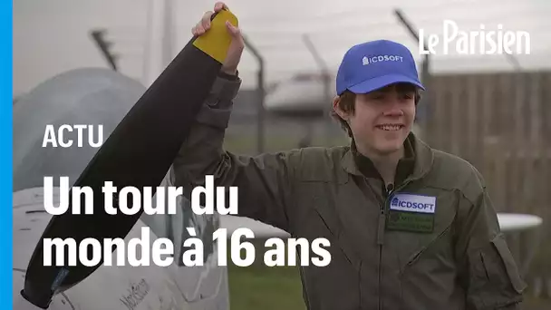 À 16 ans, Mack Rutherford veut être le plus jeune pilote à faire le tour du monde en solo