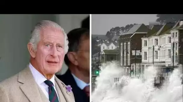 Le roi Charles contraint de fermer le château de Balmoral alors que la tempête Babet sème le chaos