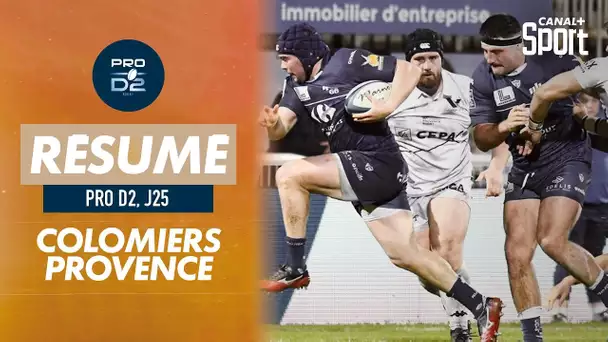 Le résumé de Colomiers / Provence - PRO D2 (J25)