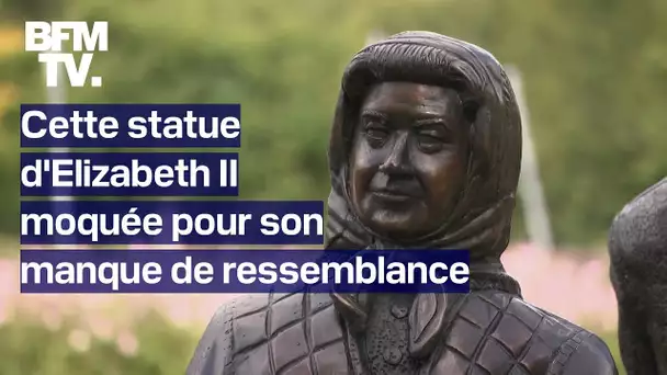 Une statue d'Elizabeth II moquée pour son manque de ressemblance