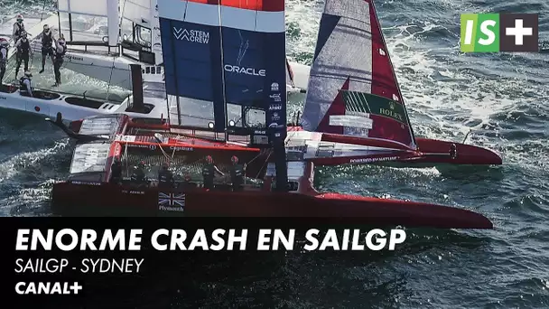 Enorme crash en SailGP