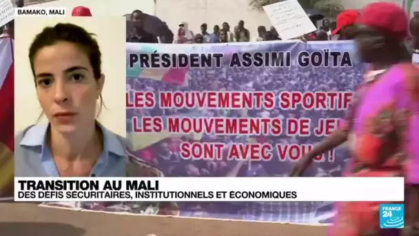 Transition au Mali : des défis sécuritaires, institutionnels et économiques pour le colonel Goïta