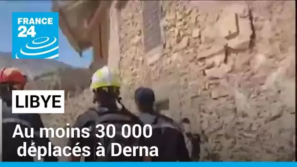 Libye : au moins 30 000 déplacés à Derna après les inondations dévastatrices • FRANCE 24