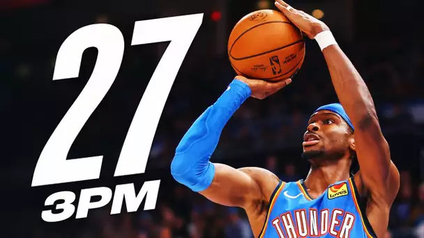 Thunder Make 27 Threes vs New Orleans - NEW FRANCHISE RECORD! | February 10, 2025