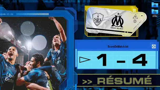 Brest 1-4 OM : Le résumé 💥