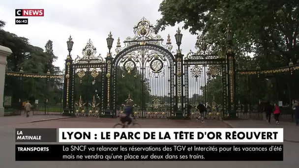 Lyon : le parc de la Tête d’Or a rouvert ses portes