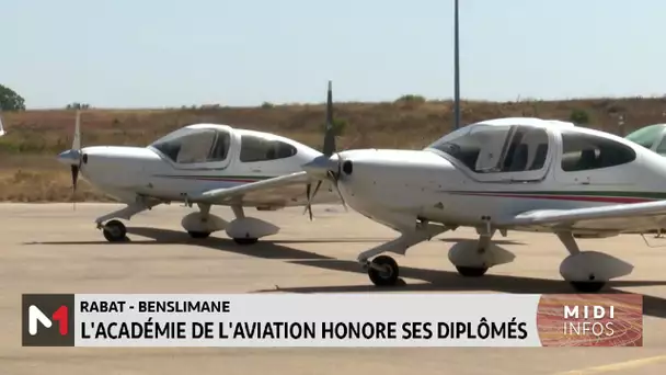 Benslimane : l´Académie de l´aviation honore ses diplômés