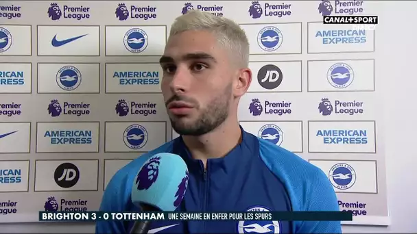 La réaction de Neal Maupay après Brighton / Tottenham