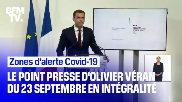 Zones d'alerte Covid-19: le point presse d'Olivier Véran en intégralité