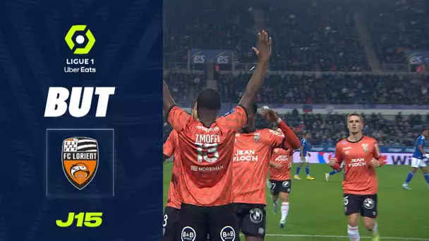 But Terem Igobor MOFFI (5' - FCL) RC STRASBOURG ALSACE - FC LORIENT (1-1) 22/23