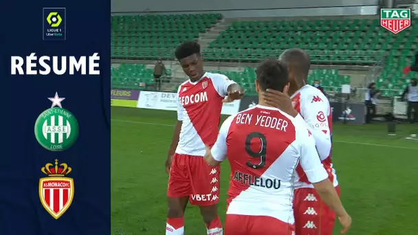 AS SAINT-ÉTIENNE - AS MONACO (0 - 4) - Résumé - (ASSE - ASM) / 2020-2021