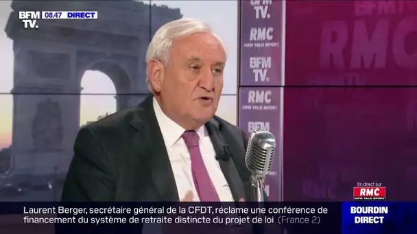 J-P Raffarin: "Le retrait ne peut pas être crédible. Le gouvernement ne doit pas céder au pressions"