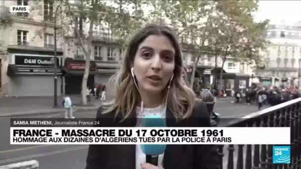 17 octobre 1961 : des centaines de manifestants dans Paris, 60 ans après • FRANCE 24