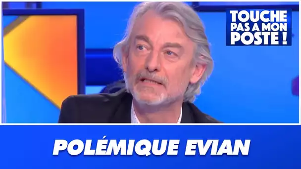 Gilles Verdez réagit après ses propos polémiques sur l'enseigne Evian