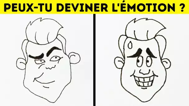 COMMENT DESSINER DES VISAGES DE DESSINS ANIMÉS ET DES EXPRESSIONS DU VISAGE