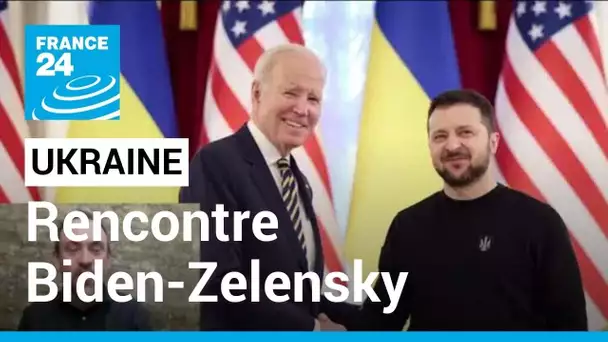 À Kiev, Joe Biden apporte son soutien à l’Ukraine et annonce des sanctions à venir