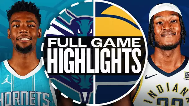 HORNETS at PACERS | NBA PRESEASON FULL GAME HIGHLIGHTS | October 17, 2024