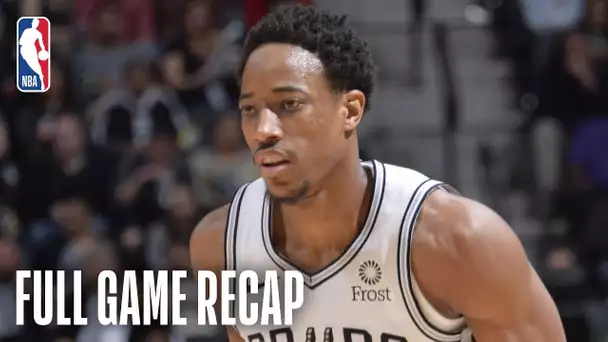 HAWKS vs SPURS | DeMar DeRozan Leads SAS In Battle vs Atlanta | April 2, 2019