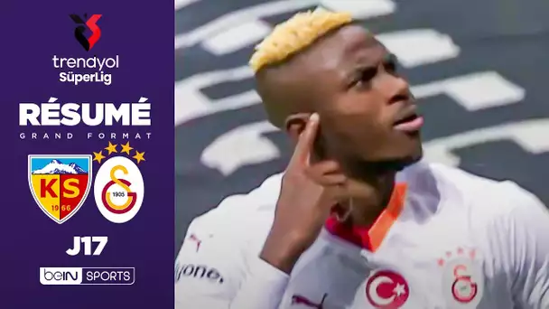 Résumé : OSIMHEN et GALATASARAY foudroient Kayserispor !