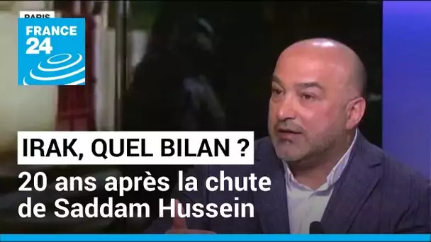 En Irak, quel bilan 20 ans après la chute de Saddam Hussein ? • FRANCE 24